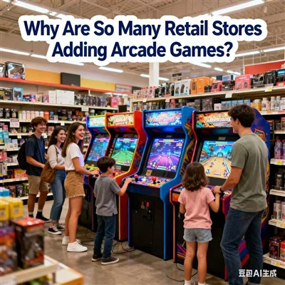 अनेक रिटेल स्टोअर्स आर्केड गेम्स का जोडत आहेत?